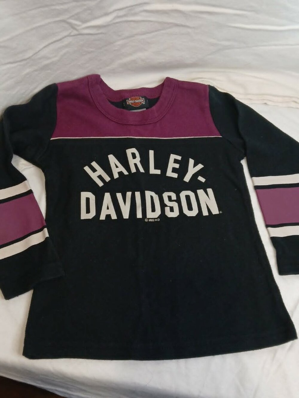 Toddler, Genuine Harley Davidson Long sleeve shirt size 2/3T